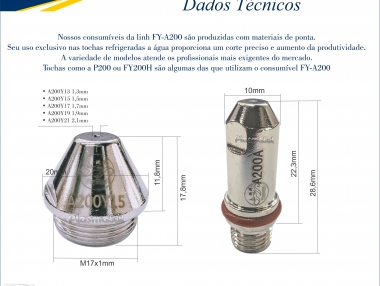 P200 Eletrodo e Bico
