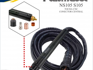S105 Tocha Mecanizada não HF Conector Central 6m