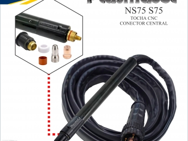 S75 Tocha Mecanizada não HF Conector Central 6m