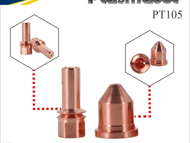 PT105 Eletrodo e Bico De Corte Plasma 1,3 e 1,5mm